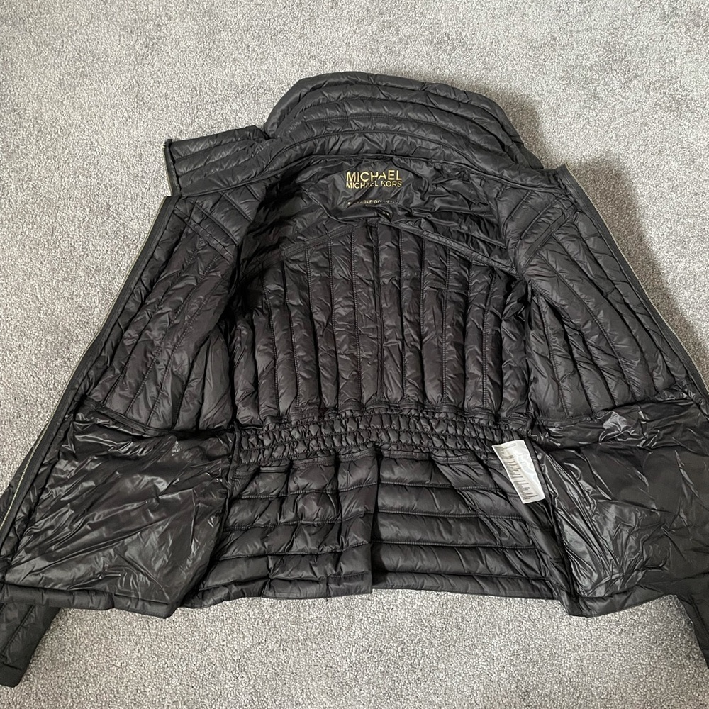 Michael Kors Packable Down Black Jacket - image 4
